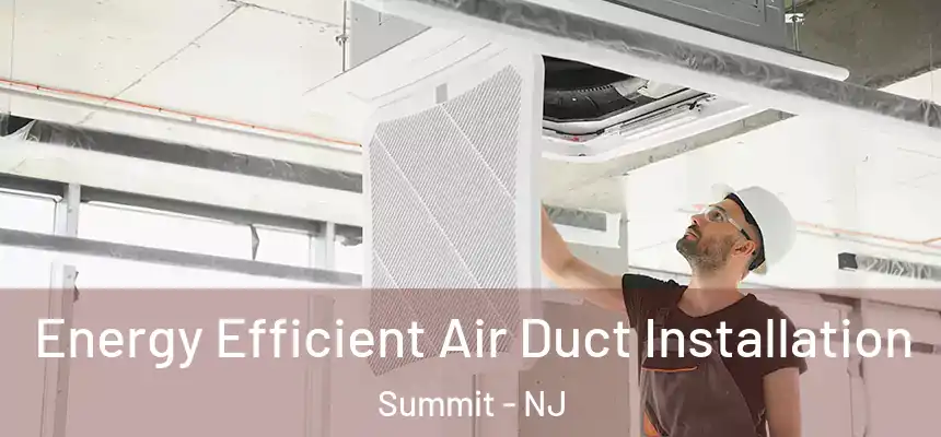 Energy Efficient Air Duct Installation Summit - NJ